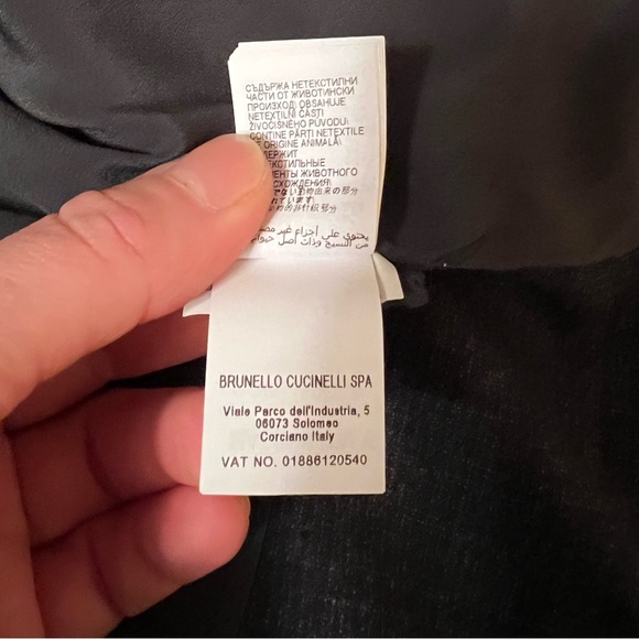 NWOT Brunello Cucinelli Jacket - Picture 9 of 10